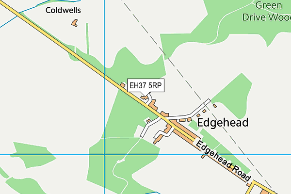 EH37 5RP map - OS VectorMap District (Ordnance Survey) EH37 5RP map - OS VectorMap District (Ordnance Survey)