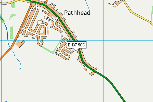 EH37 5SG map - OS VectorMap District (Ordnance Survey) EH37 5SG map - OS VectorMap District (Ordnance Survey)