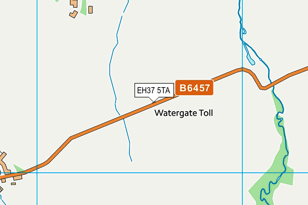 EH37 5TA map - OS VectorMap District (Ordnance Survey) EH37 5TA map - OS VectorMap District (Ordnance Survey)