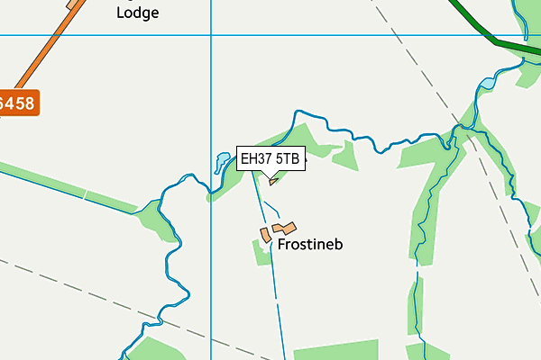 EH37 5TB map - OS VectorMap District (Ordnance Survey) EH37 5TB map - OS VectorMap District (Ordnance Survey)