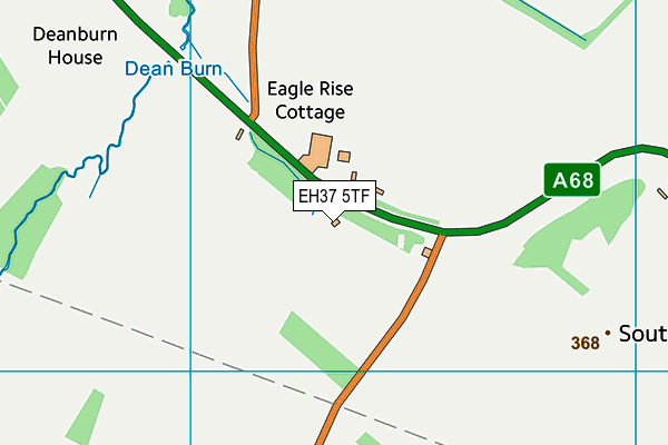 EH37 5TF map - OS VectorMap District (Ordnance Survey) EH37 5TF map - OS VectorMap District (Ordnance Survey)