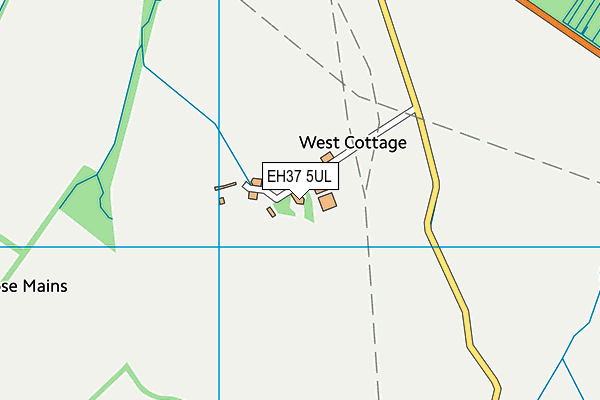 EH37 5UL map - OS VectorMap District (Ordnance Survey) EH37 5UL map - OS VectorMap District (Ordnance Survey)