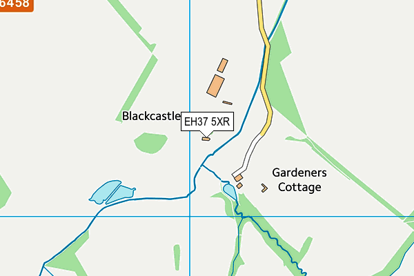 EH37 5XR map - OS VectorMap District (Ordnance Survey) EH37 5XR map - OS VectorMap District (Ordnance Survey)
