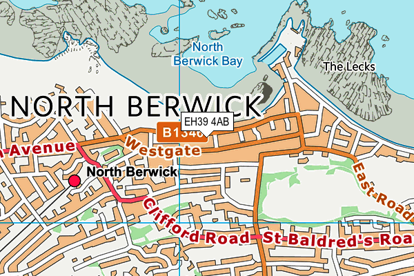 EH39 4AB map - OS VectorMap District (Ordnance Survey) EH39 4AB map - OS VectorMap District (Ordnance Survey)
