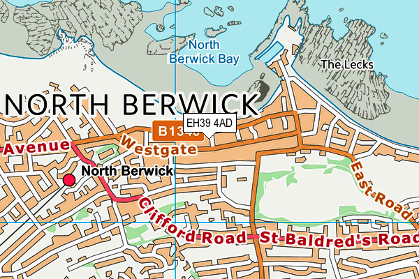 EH39 4AD map - OS VectorMap District (Ordnance Survey) EH39 4AD map - OS VectorMap District (Ordnance Survey)