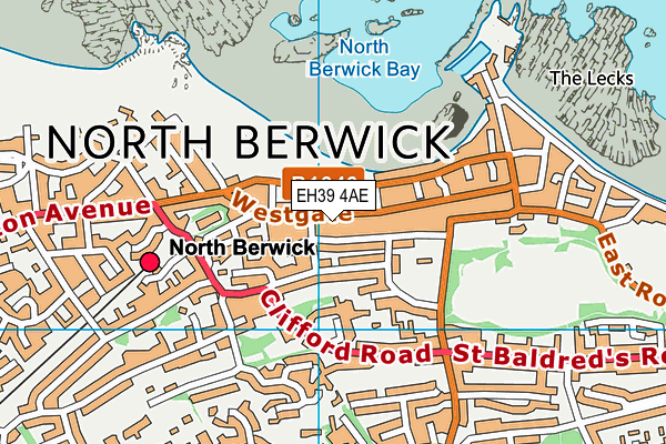 EH39 4AE map - OS VectorMap District (Ordnance Survey) EH39 4AE map - OS VectorMap District (Ordnance Survey)