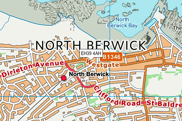 EH39 4AH map - OS VectorMap District (Ordnance Survey) EH39 4AH map - OS VectorMap District (Ordnance Survey)
