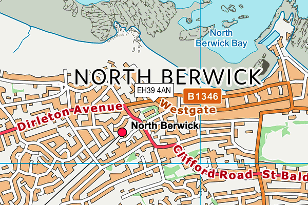 EH39 4AN map - OS VectorMap District (Ordnance Survey) EH39 4AN map - OS VectorMap District (Ordnance Survey)