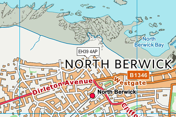 EH39 4AP map - OS VectorMap District (Ordnance Survey) EH39 4AP map - OS VectorMap District (Ordnance Survey)