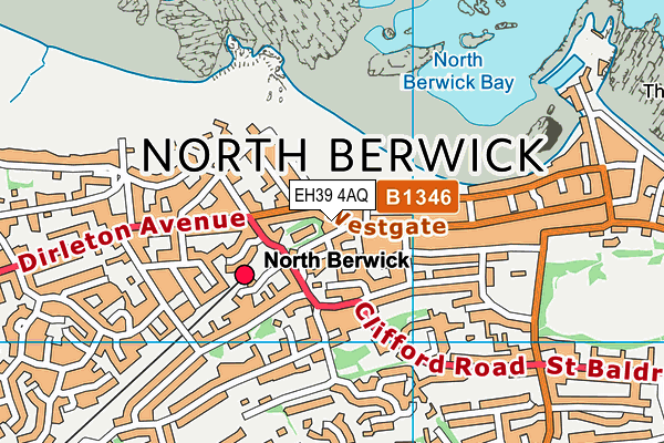 EH39 4AQ map - OS VectorMap District (Ordnance Survey) EH39 4AQ map - OS VectorMap District (Ordnance Survey)