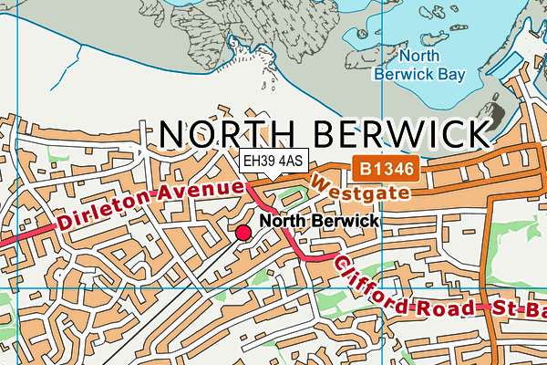 EH39 4AS map - OS VectorMap District (Ordnance Survey) EH39 4AS map - OS VectorMap District (Ordnance Survey)