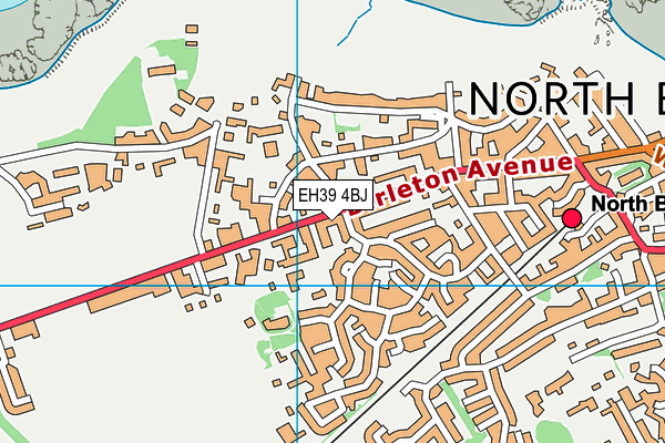 EH39 4BJ map - OS VectorMap District (Ordnance Survey) EH39 4BJ map - OS VectorMap District (Ordnance Survey)