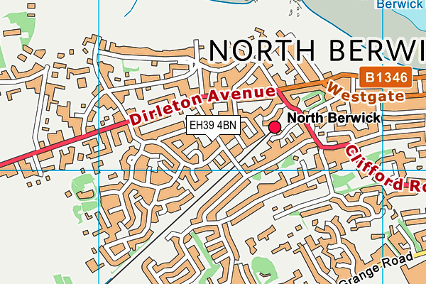 EH39 4BN map - OS VectorMap District (Ordnance Survey) EH39 4BN map - OS VectorMap District (Ordnance Survey)