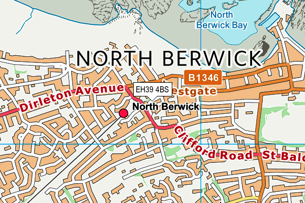 EH39 4BS map - OS VectorMap District (Ordnance Survey) EH39 4BS map - OS VectorMap District (Ordnance Survey)