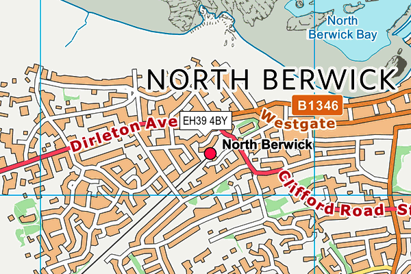 EH39 4BY map - OS VectorMap District (Ordnance Survey) EH39 4BY map - OS VectorMap District (Ordnance Survey)
