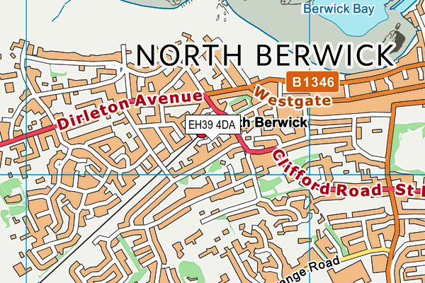 EH39 4DA map - OS VectorMap District (Ordnance Survey) EH39 4DA map - OS VectorMap District (Ordnance Survey)