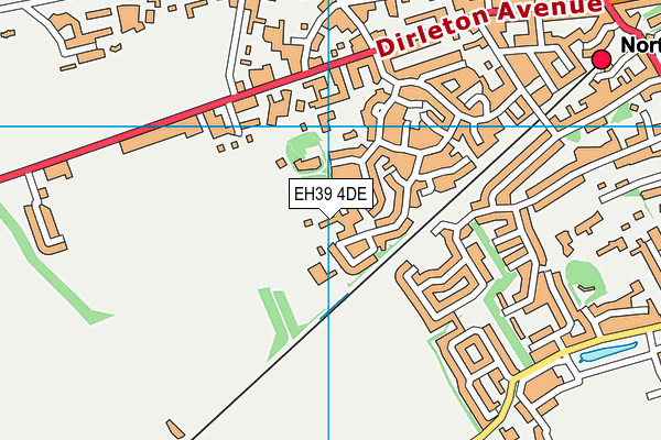 EH39 4DE map - OS VectorMap District (Ordnance Survey) EH39 4DE map - OS VectorMap District (Ordnance Survey)