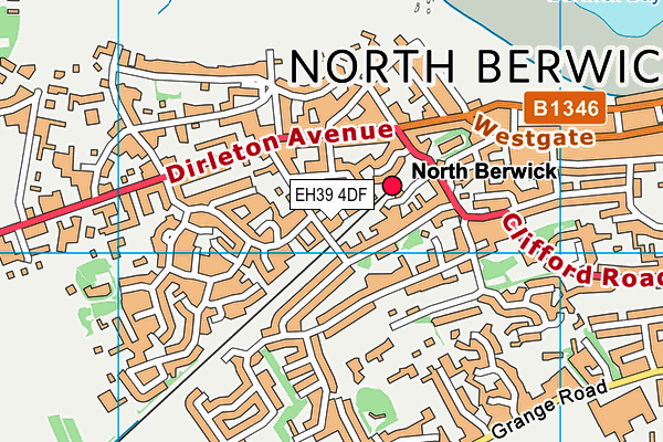 EH39 4DF map - OS VectorMap District (Ordnance Survey) EH39 4DF map - OS VectorMap District (Ordnance Survey)