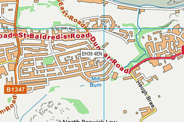 EH39 4EN map - OS VectorMap District (Ordnance Survey) EH39 4EN map - OS VectorMap District (Ordnance Survey)