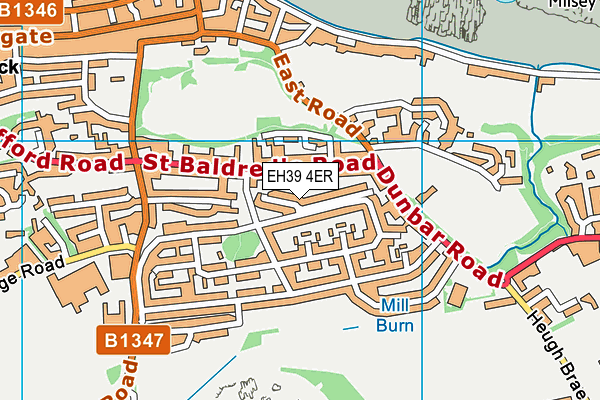 EH39 4ER map - OS VectorMap District (Ordnance Survey) EH39 4ER map - OS VectorMap District (Ordnance Survey)