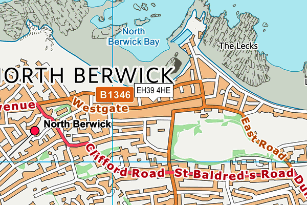 EH39 4HE map - OS VectorMap District (Ordnance Survey) EH39 4HE map - OS VectorMap District (Ordnance Survey)