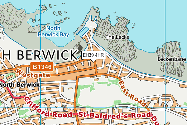 EH39 4HR map - OS VectorMap District (Ordnance Survey) EH39 4HR map - OS VectorMap District (Ordnance Survey)