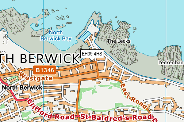 EH39 4HS map - OS VectorMap District (Ordnance Survey) EH39 4HS map - OS VectorMap District (Ordnance Survey)