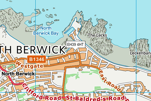 EH39 4HT map - OS VectorMap District (Ordnance Survey) EH39 4HT map - OS VectorMap District (Ordnance Survey)