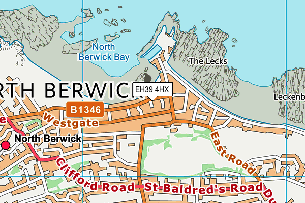 EH39 4HX map - OS VectorMap District (Ordnance Survey) EH39 4HX map - OS VectorMap District (Ordnance Survey)