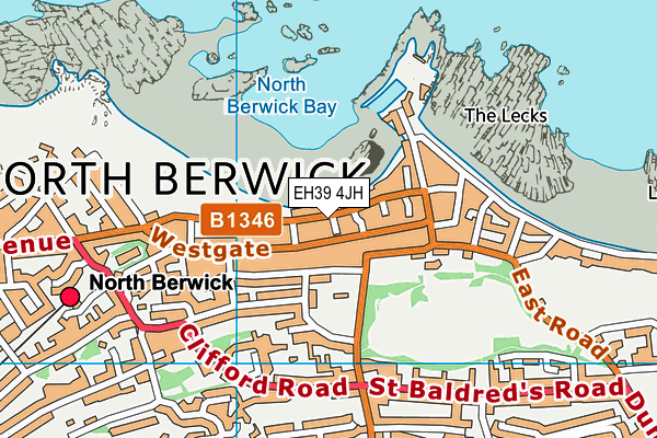EH39 4JH map - OS VectorMap District (Ordnance Survey) EH39 4JH map - OS VectorMap District (Ordnance Survey)
