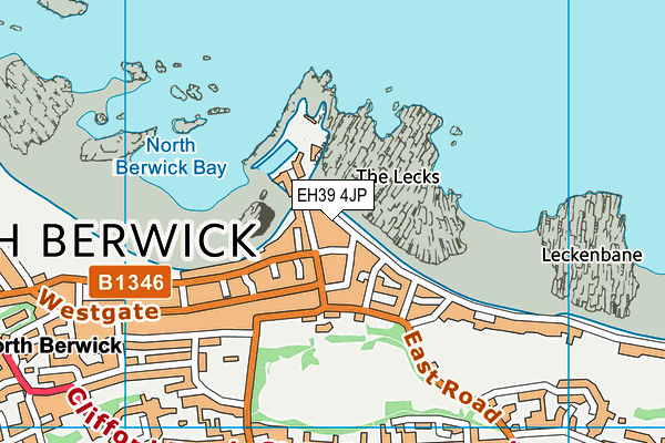 EH39 4JP map - OS VectorMap District (Ordnance Survey) EH39 4JP map - OS VectorMap District (Ordnance Survey)