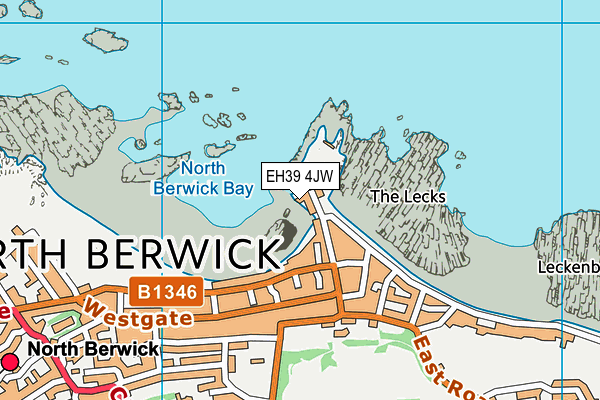 EH39 4JW map - OS VectorMap District (Ordnance Survey) EH39 4JW map - OS VectorMap District (Ordnance Survey)