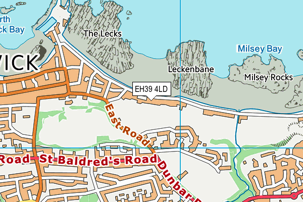 EH39 4LD map - OS VectorMap District (Ordnance Survey) EH39 4LD map - OS VectorMap District (Ordnance Survey)