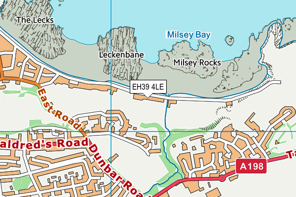 EH39 4LE map - OS VectorMap District (Ordnance Survey) EH39 4LE map - OS VectorMap District (Ordnance Survey)