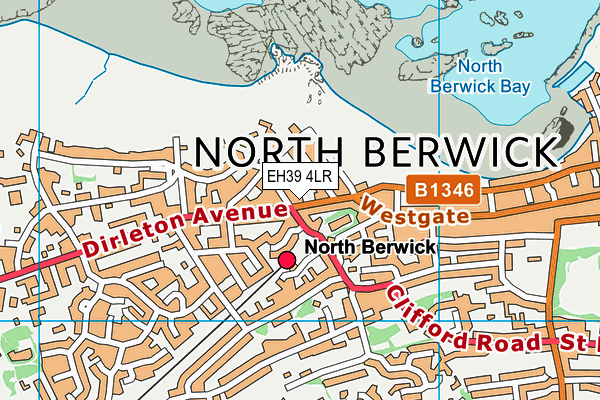 EH39 4LR map - OS VectorMap District (Ordnance Survey) EH39 4LR map - OS VectorMap District (Ordnance Survey)
