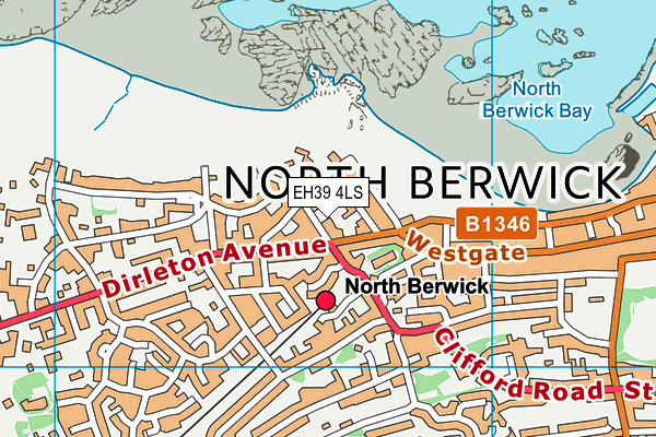 EH39 4LS map - OS VectorMap District (Ordnance Survey) EH39 4LS map - OS VectorMap District (Ordnance Survey)
