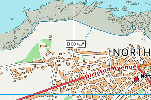 EH39 4LW map - OS VectorMap District (Ordnance Survey) EH39 4LW map - OS VectorMap District (Ordnance Survey)