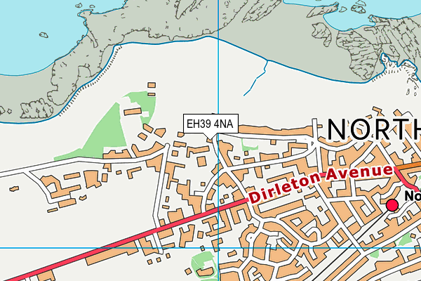 EH39 4NA map - OS VectorMap District (Ordnance Survey) EH39 4NA map - OS VectorMap District (Ordnance Survey)