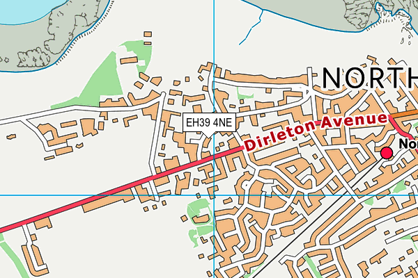 EH39 4NE map - OS VectorMap District (Ordnance Survey) EH39 4NE map - OS VectorMap District (Ordnance Survey)