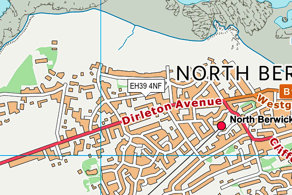 EH39 4NF map - OS VectorMap District (Ordnance Survey) EH39 4NF map - OS VectorMap District (Ordnance Survey)