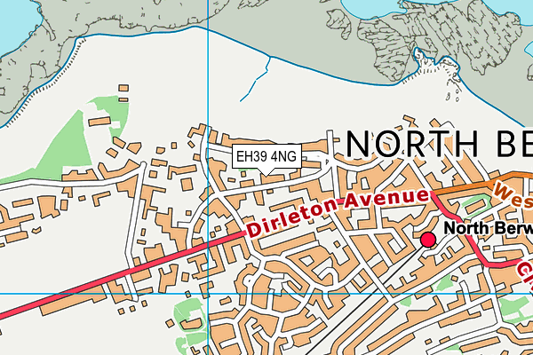 EH39 4NG map - OS VectorMap District (Ordnance Survey) EH39 4NG map - OS VectorMap District (Ordnance Survey)