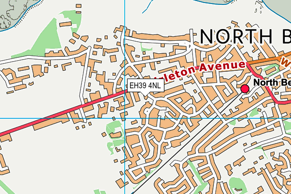 EH39 4NL map - OS VectorMap District (Ordnance Survey) EH39 4NL map - OS VectorMap District (Ordnance Survey)