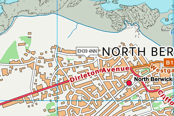 EH39 4NN map - OS VectorMap District (Ordnance Survey) EH39 4NN map - OS VectorMap District (Ordnance Survey)