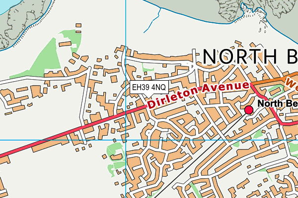 EH39 4NQ map - OS VectorMap District (Ordnance Survey) EH39 4NQ map - OS VectorMap District (Ordnance Survey)