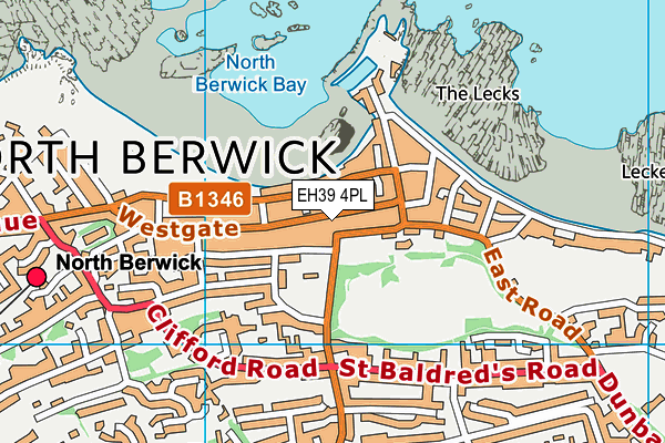EH39 4PL map - OS VectorMap District (Ordnance Survey) EH39 4PL map - OS VectorMap District (Ordnance Survey)