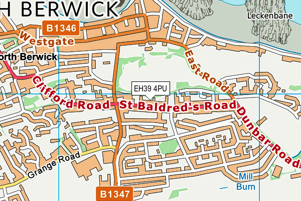 EH39 4PU map - OS VectorMap District (Ordnance Survey) EH39 4PU map - OS VectorMap District (Ordnance Survey)