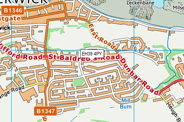EH39 4PY map - OS VectorMap District (Ordnance Survey) EH39 4PY map - OS VectorMap District (Ordnance Survey)