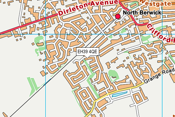EH39 4QE map - OS VectorMap District (Ordnance Survey) EH39 4QE map - OS VectorMap District (Ordnance Survey)