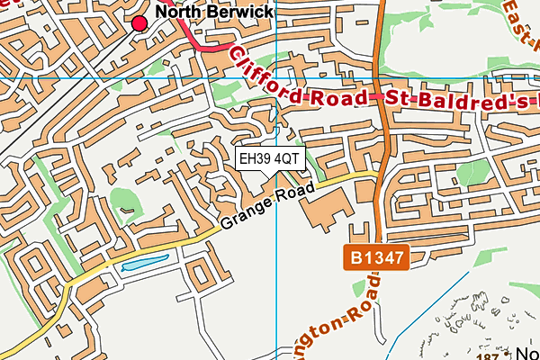 EH39 4QT map - OS VectorMap District (Ordnance Survey) EH39 4QT map - OS VectorMap District (Ordnance Survey)
