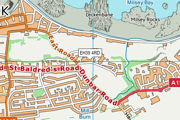EH39 4RD map - OS VectorMap District (Ordnance Survey) EH39 4RD map - OS VectorMap District (Ordnance Survey)